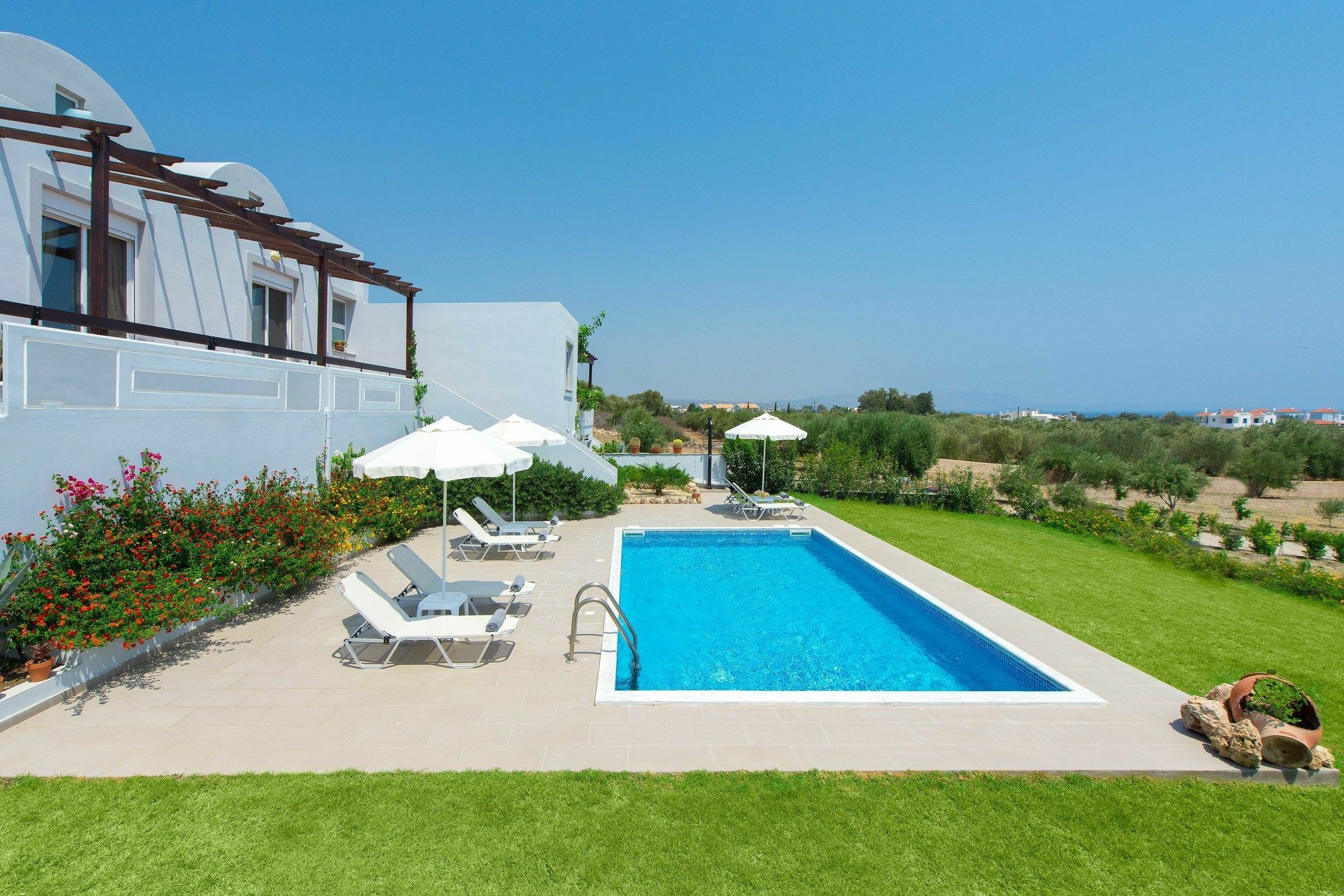 Orianna Sea View Villa Gennadi Esterno foto