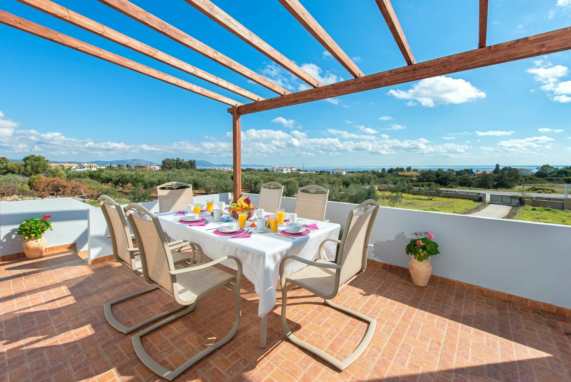 Orianna Sea View Villa Gennadi Esterno foto